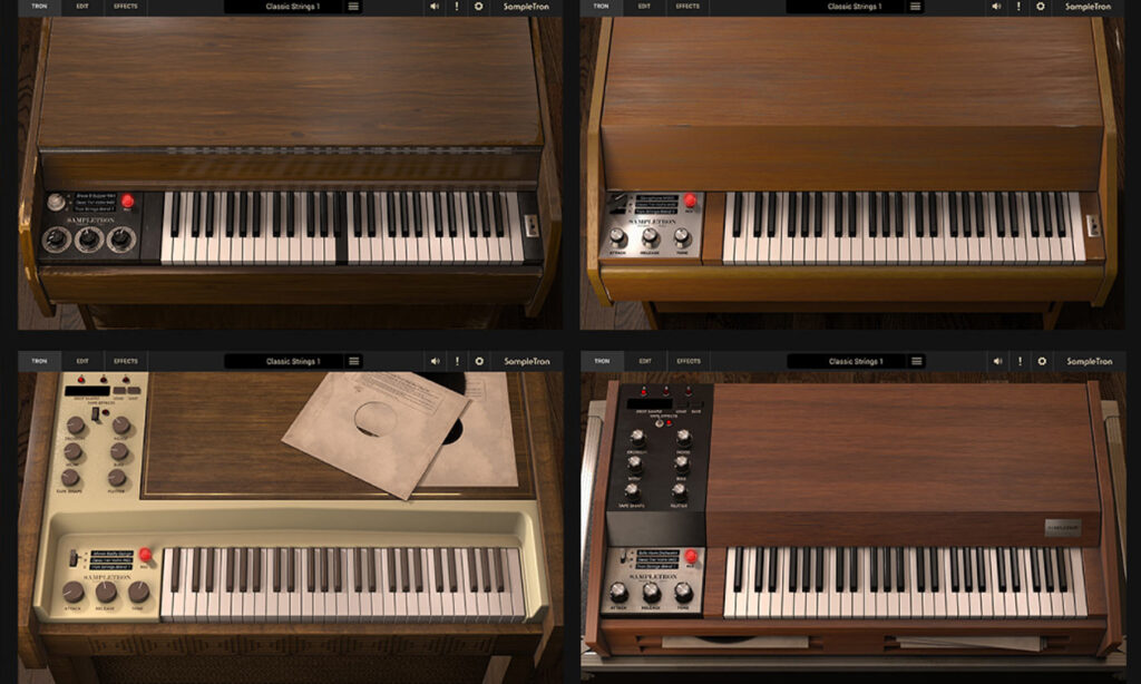 Screenshot aus SampleTron 2 (Quelle: IK Multimedia)