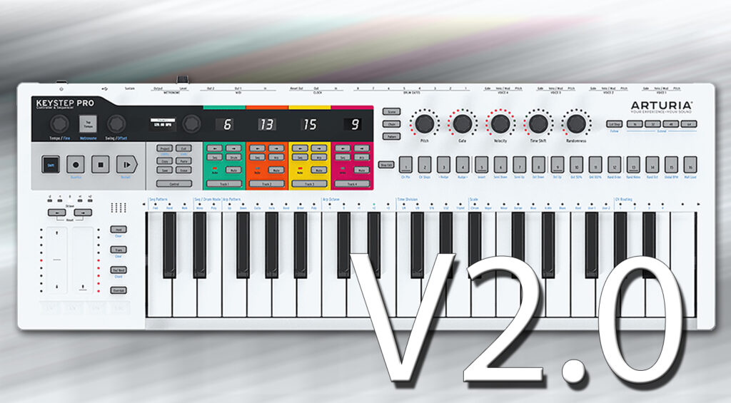 Arturia KeyStep Pro Firmware V2.0 (Foto: Arturia)