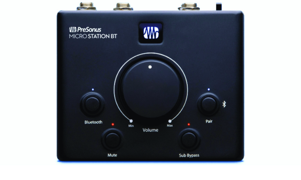 Presonus MicroStation BT - Bedienelemente