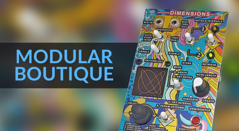 Modular-Boutique: Ephemere, Triptych, Dimensions und HexAR