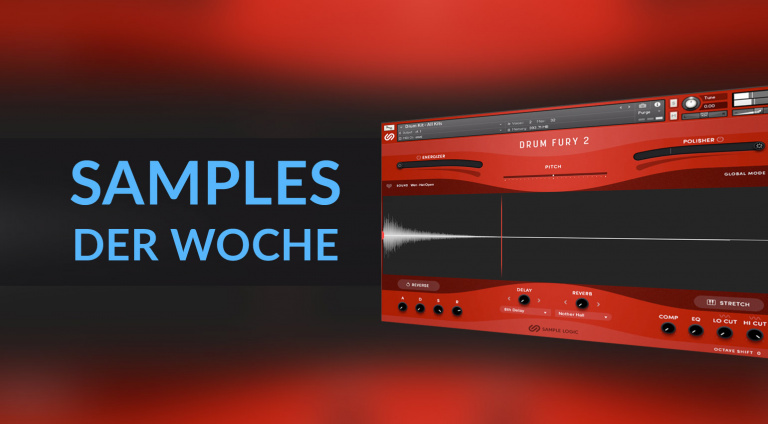 Samples der Woche: Drum Fury 2, Neo Zheng, 808 Bass, MagicDrum, Autoharp