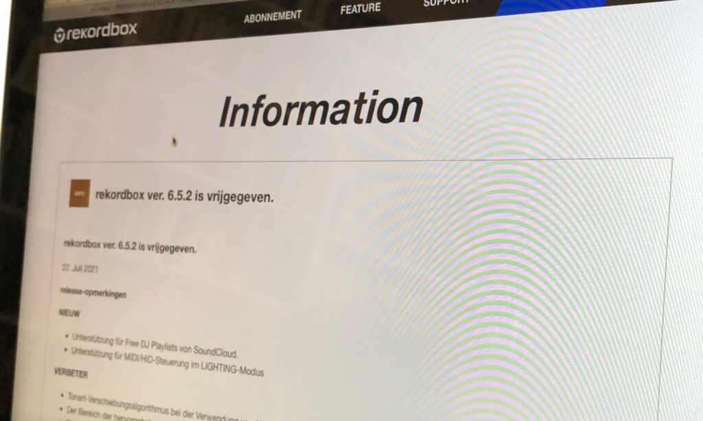 Vrijgegeven! Die Pioneer-Website-Programmierer waren wohl auch im EM-Fieber.