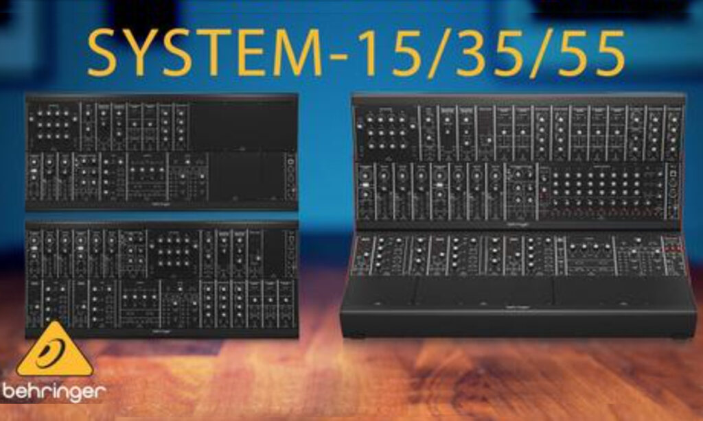 Behringer System-15,-35 und -55 (Quelle: Behringer)