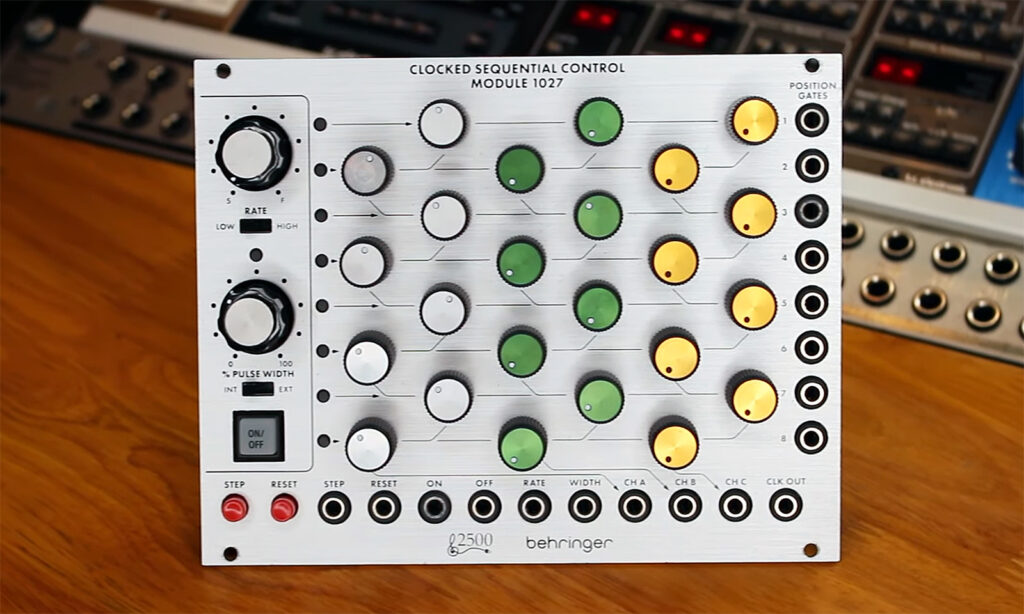 Behringer Clocked Sequential Control Module 1027 - Step-Sequencer