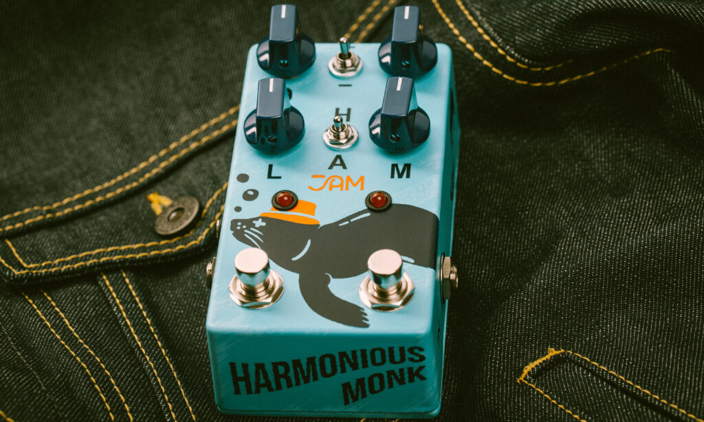 Das JAM Pedals Harmonious Monk bietet eine hohe Klangqualität und authentische Tremolo-Effekte.