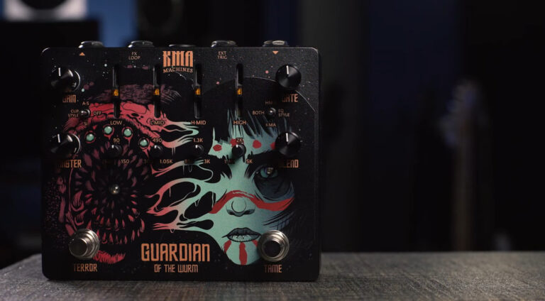 KMA Machines Guardian Of The Wurm Effekt Pedal Front