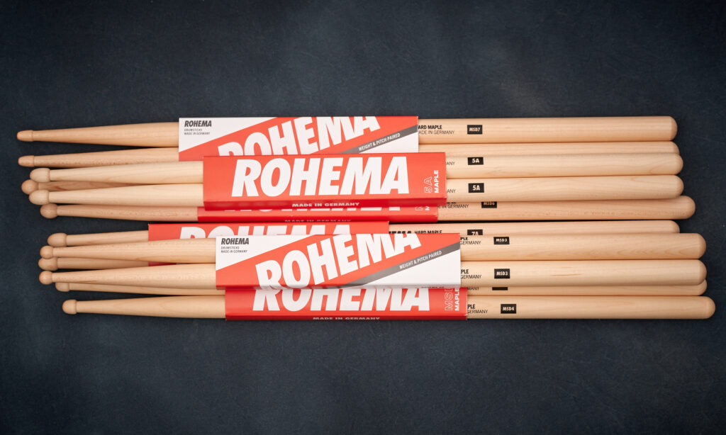 01_Rohema_Hard_Maple_Sticks_Test_Gruppe