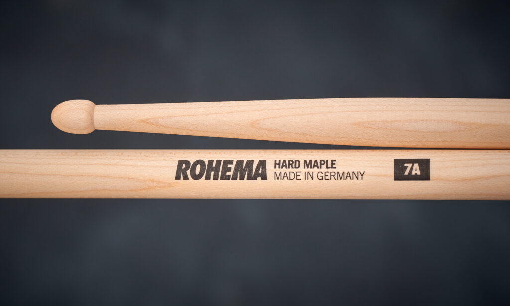 Ein Stock für kleinere Hände und/oder leisere Einsätze: der Rohema 7A Maple.