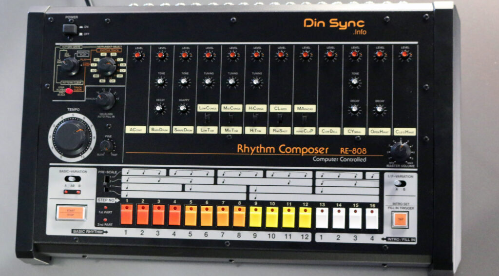 Din Sync RE-808 (Foto: Din Sync)