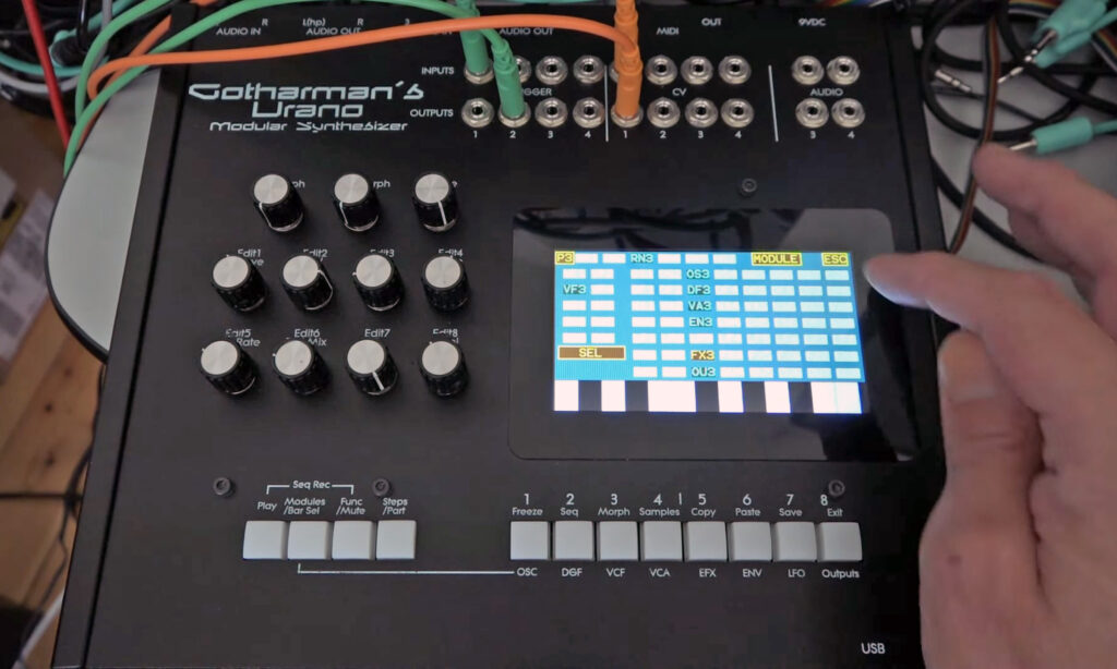 Gotharman’s Urano Modular Synthesizer (Foto: Gotharman's)