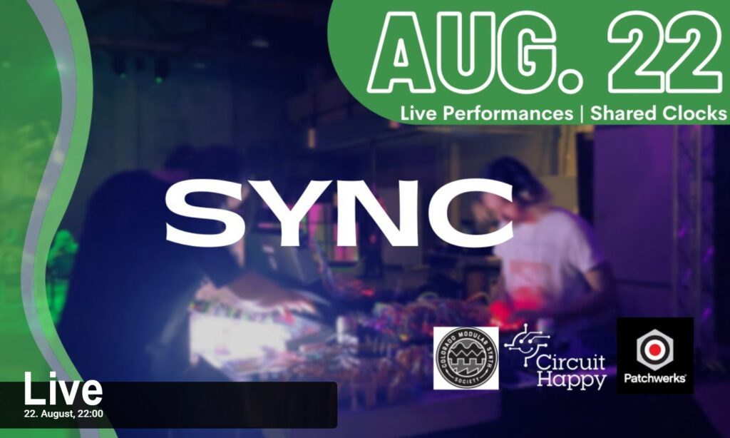 SYNC-Online Event (Foto: Colorado Modular Synth Society)