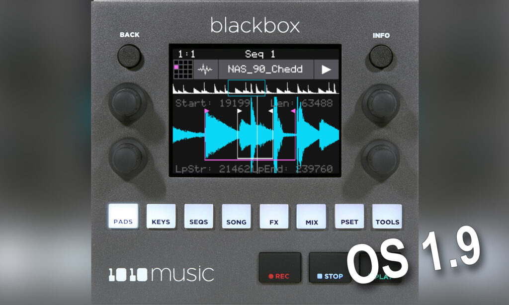 Superbooth 21: 1010music Blackbox OS 1.9 (Foto: 1010music)