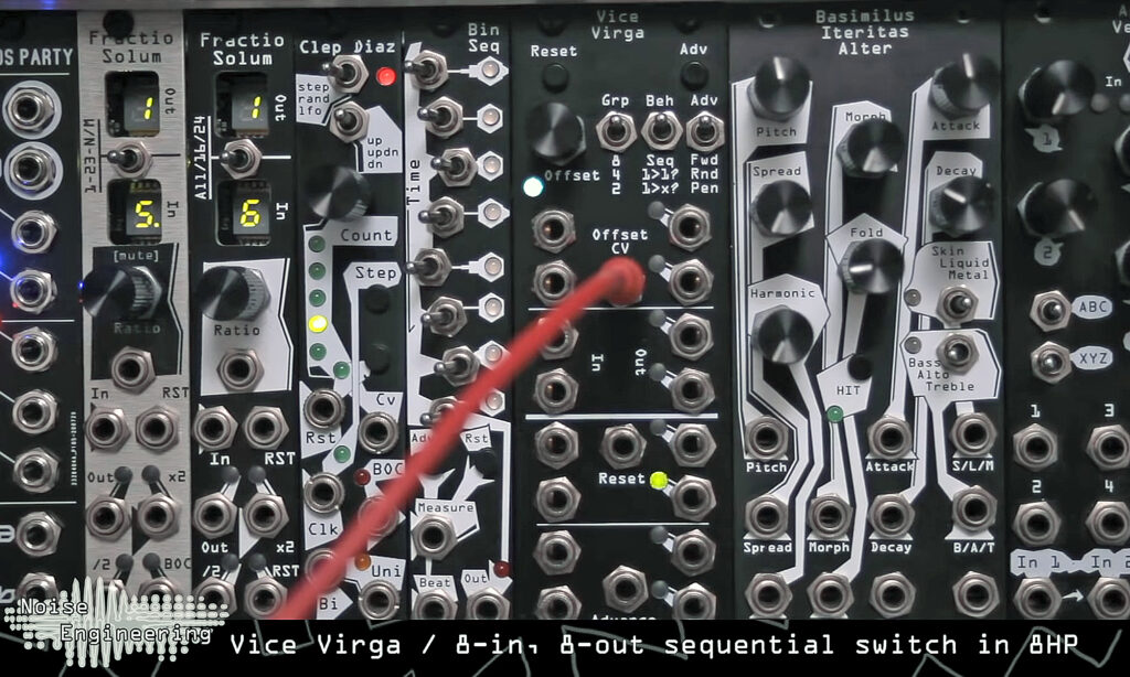 Superbooth 21: Noise Engineering Vice Virga Sequential Switch (Quelle: YouTube)