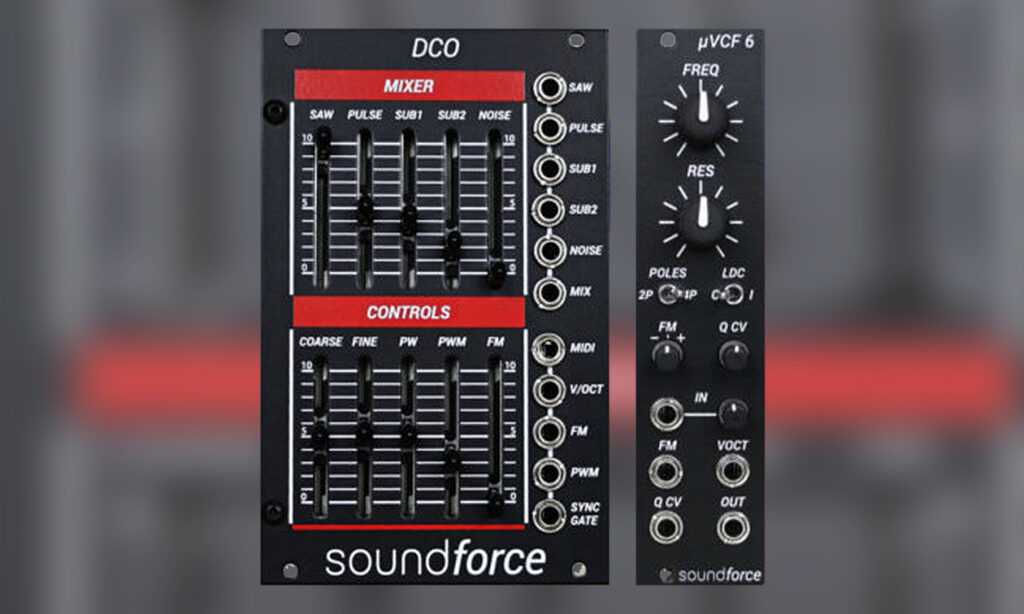 Superbooth 21: SoundForce DCO and uVCF 6 (Foto: SoundForce)