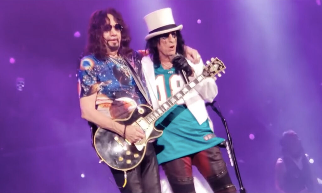 Ace Frehley und Alice Cooper