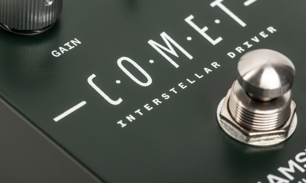 Der Hamstead Soundworks Comet liefert überzeugende Zerrsounds von natürlich-harmonisch bis Fuzz-artig und ist damit vielseitig einsetzbar.