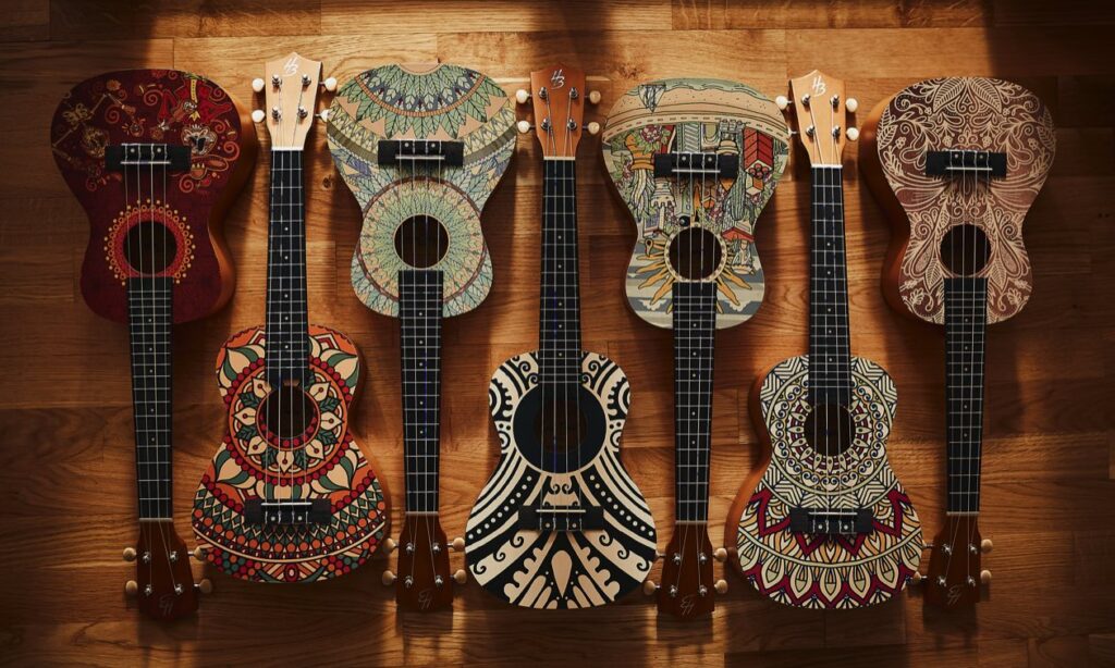 Harley Benton World-S & World C-Soprano & Concert Ukuleles