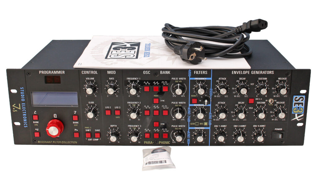 Lieferumfang des Studio Electronics SE-3X