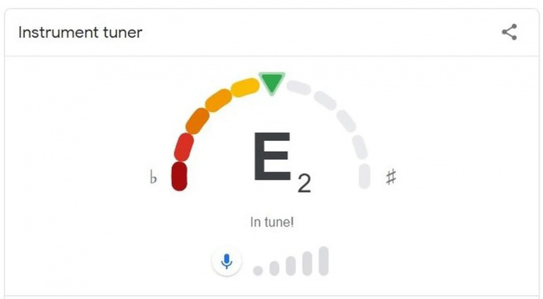 Stimmgerät in der Suchmaschine