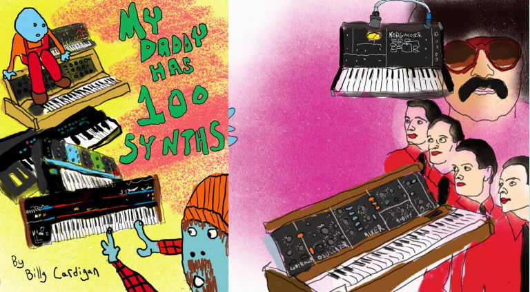 My Daddy has 100 Synths: Dieses Buch macht Kids zu Synthesizer-Fans