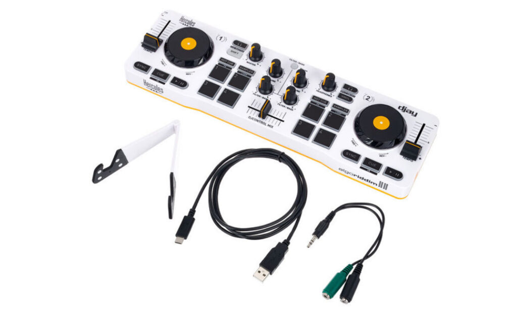 Hercules DJ DJControl Mix DJ Controller for iOS and Android Devices - The  Music Den