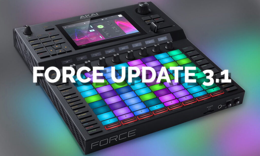 AKAI Professional Force 3.1 Update Test