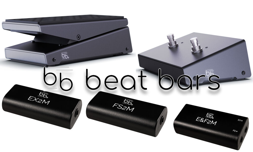Beat Bars EX3, FS3 und MIDI Adapter (Foto: Beat bars)