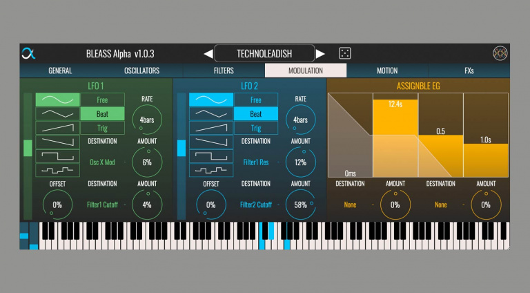 BLEASS Alpha Synthesizer