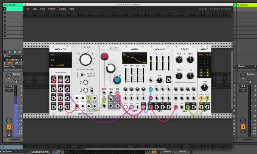 VCV Rack 2 als Plugin in Ableton Live 11