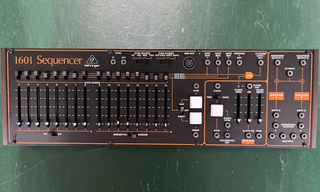 Behringer 1601 Sequencer (Quelle: Facebook)