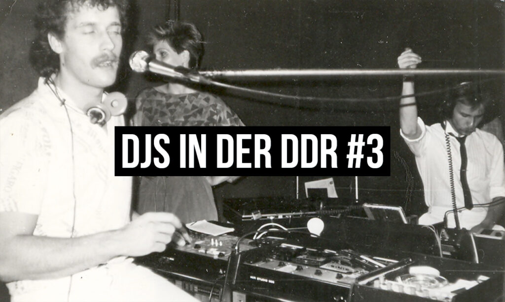 DJs Jule und Andy im Operncafe, Ost-Berlin