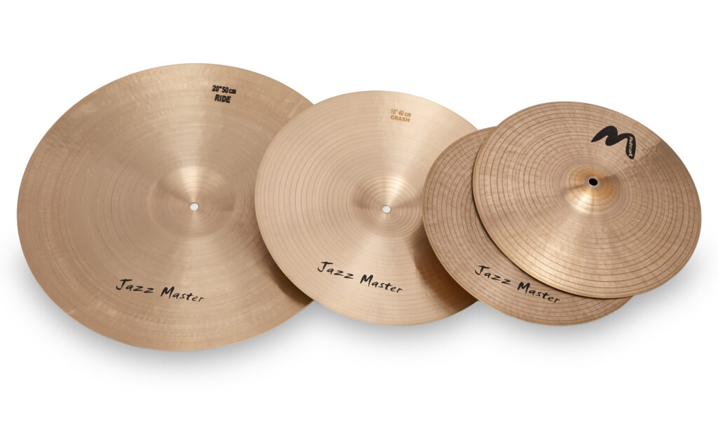 Nicht so richtig Jazz, dafür aber richtig gut: Das Masterwork Jazz Master Cymbal Set klingt musikalisch und kostet wenig.