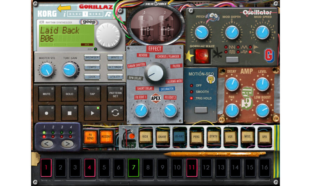 Die_skurrilsten_iOS_Music_Apps_Feature_B14_Korg_iElectribe_Gorillaz_Edition Bild