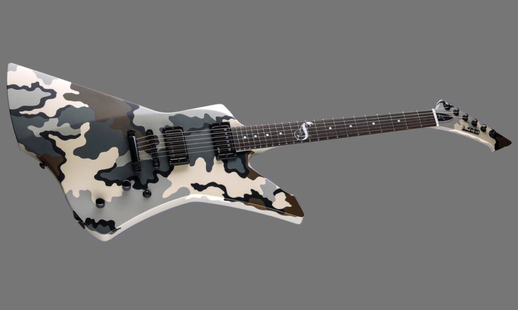 ESP James Hetfield Signature Snakebyte Camo