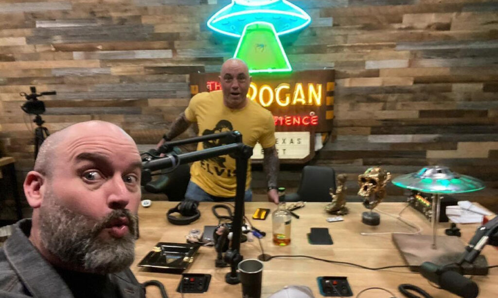 Joe in seinem neuen Studio in Texas © Joe Rogan Instagram