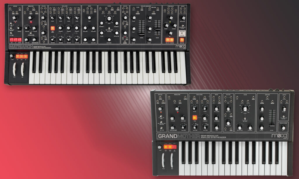 Moog stellt Produktion der Grandmother und Matriarch Dark-Series ein (Foto: Moog)