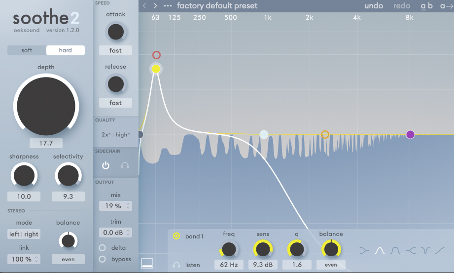 Als VST3 empfängt das Plugin auch externen Sidechain – und eröffnet noch mehr Möglichkeiten!