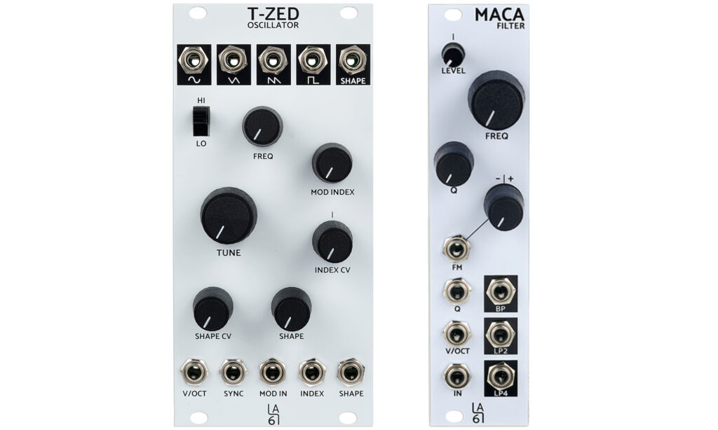 LA67 T-ZED [Oszillator und LA67 MACA [Filter] Test