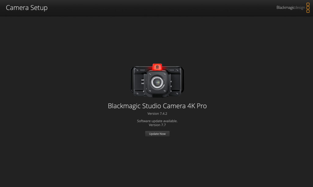 35_Blackmagic_Design_Sudio_Camera_4k_Pro_Camera_Setup Bild