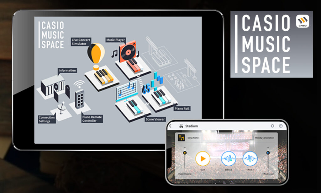 Casio Music Space - Kreative App für Casio Keyboards und Digitalpianos (Foto: Casio)