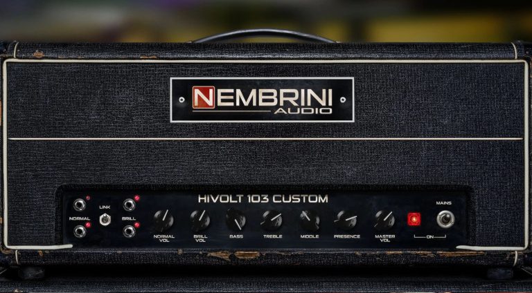 Nembrini Audio HiVolt 103 Custom Plug-in Hiwatt Front Amp