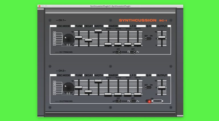 Soft Computing Synthcussion Plug-in emuliert Syncussion SY-1 für 12 €