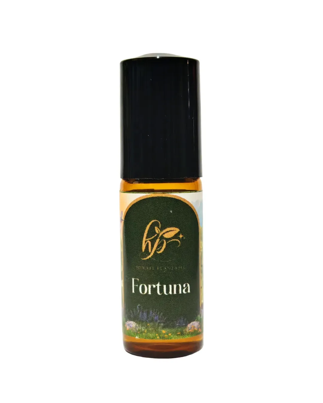 พิมเสนน้ำหอมระเหย Herbal Plantasia กลิ่น Fortune หอมสดชื่นด้วยกลิ่นดอกส้ม2สายพันธ์ุ 5 ml