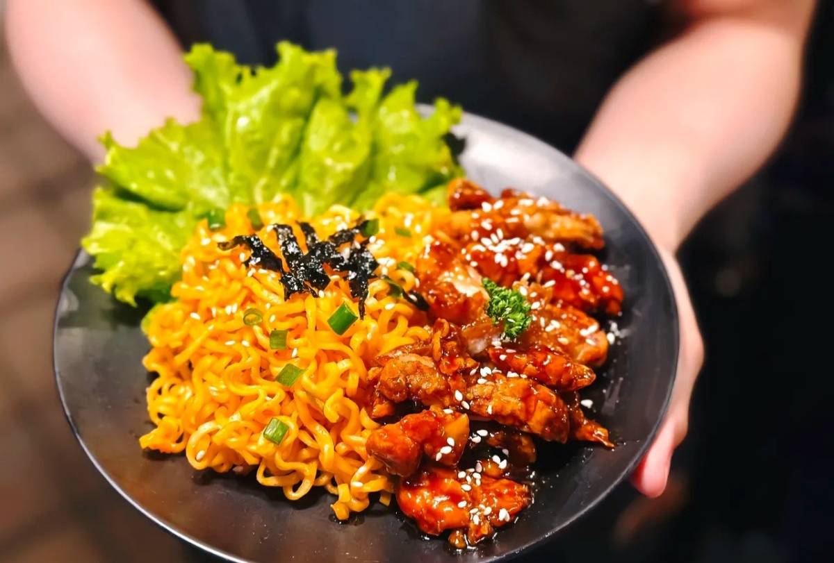 ข้าวหน้าไก่เกาหลี 3