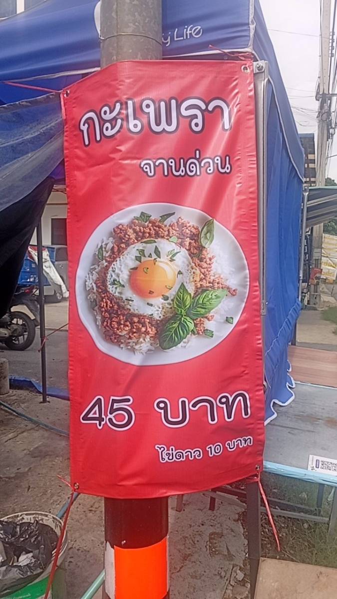 กะเพราจานด่วน