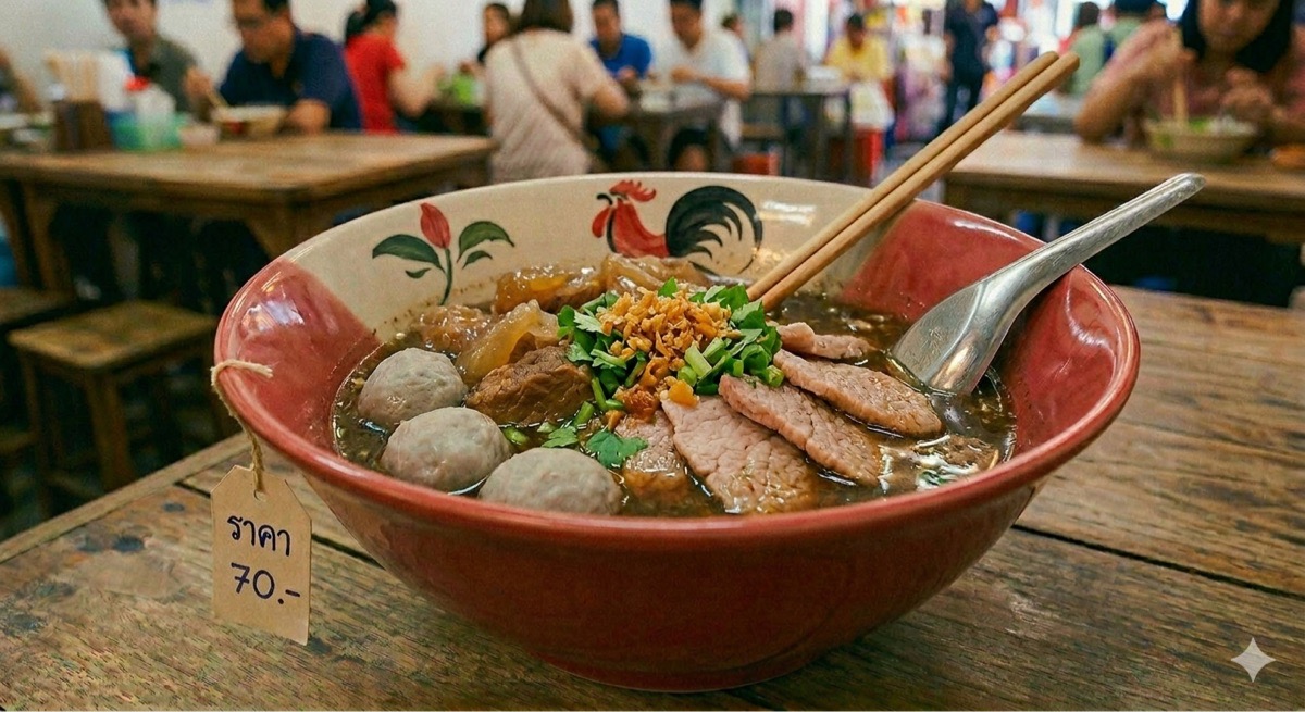 ก๋วยเตี๋ยว อาก๋งหมู เนื้อตุ๋น ต้นตำรับ 2