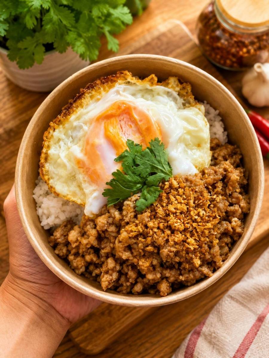 ไข่ข้นล้นกระทะ&ยำตำนัวครัวจอมทอง 3