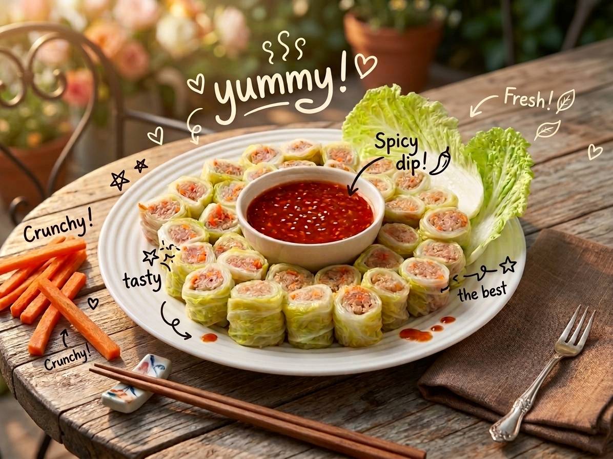 สุกี้โรล สุกี้ห่อผัก 2