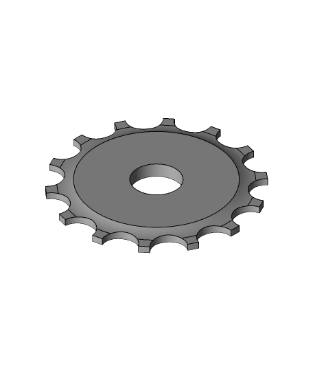 chain sprocket cad drawings