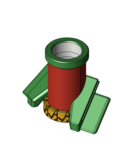 Warped Claw Cup - 3D model by MandicReally on Thangs